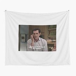 Prepare to Phil the agony of Dunphy Modern Family quote Tapestry