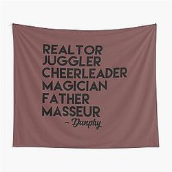 Modern Family Phil Dunphy Funny Shirt, Realtor, Magician, Cheerleader Tapestry