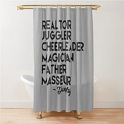 Modern Family Phil Dunphy Funny Shirt, Phil Dunphy Father Realtor Magician Cheerleader Shower Curtain