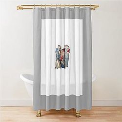 Modern Family Cast Season One Shower Curtain