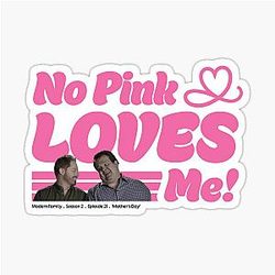 No Pink Loves Me - Cam Sticker
