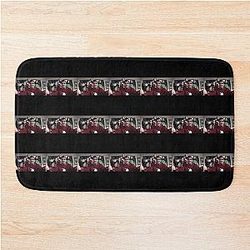 Modern Christmas Bath Mat