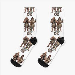 Neanderthal Modern Family Socks