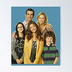 Dunphy Family Modern Poster