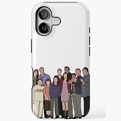 Modern Family Cartoon iPhone Case