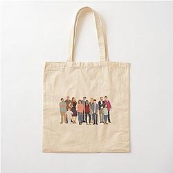 Modern Family Cast Cotton Tote Bag