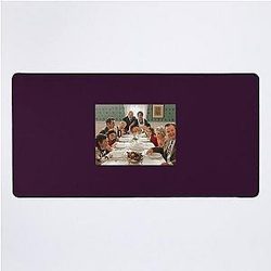 Modern Family Thanksgiving Desk Mat
