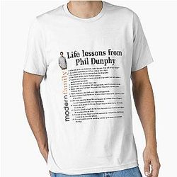 Life Lessons from Phil Dunphy Modern Family Sitcom Movie Cameron Tucker Alex Dunphy Gift