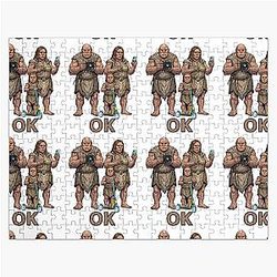 Neanderthal Modern Family Puzzle
