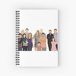 Modern Family Spiral Notebook