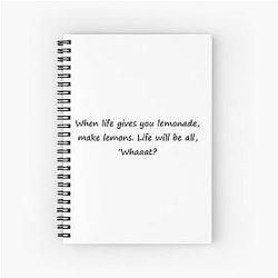 Modern Family Quote Spiral Notebook