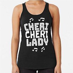 Modern Talking Cheri Lady Gift Racerback Tank Top