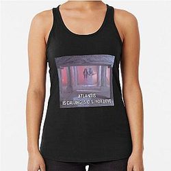 Modern Talking - Atlantis Is Calling (SOS) Racerback Tank Top