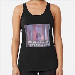 Modern Talking - Atlantis Is Calling (It's Too Racerback Tank Top