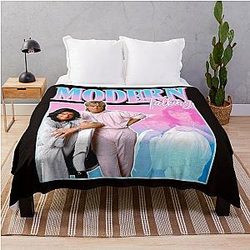 Modern Talking Y2K Vintage Throw Blanket