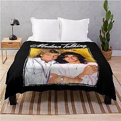 Retro Modern Talking Music Tribute Design Blanket
