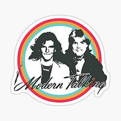 Modern Talking Sticker