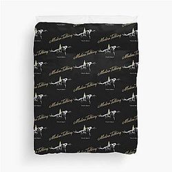 Modern Talking Black Essential Perfect Gift Duvet Cover