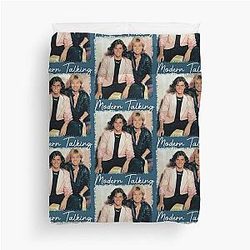 Modern Talking Duvet Cover