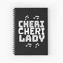 Modern Talking Cheri Lady!! Gift Spiral Notebook