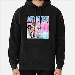 Modern Y2K Vintage Pullover Hoodie