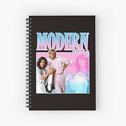 Modern Talking Y2K Spiral Notebook