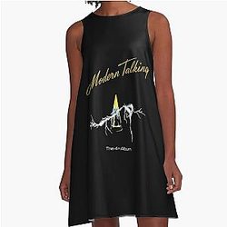 Modern Talking Black Essential Perfect A Line Dress