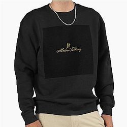 Modern Talking Chiffon Pullover Sweatshirt