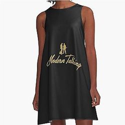 Modern Talking Classic A-Line Dress