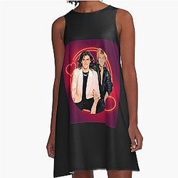 Modern Classic A-Line Dress