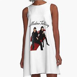 Retro Classic Music Gift for Fans A-Line Dress