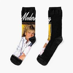 Retro Music Tribute Design Socks