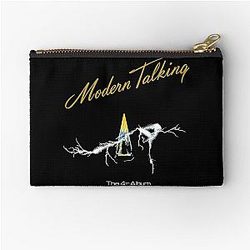 Modern Talking Black Essential Perfect Gift Zipper Pouch