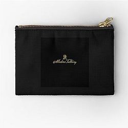 Modern Talking Chiffon Zipper Pouch