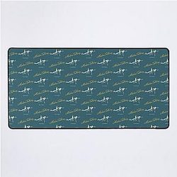 Modern Talking Black Essential Desk Mat