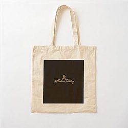 Modern Talking Cotton Tote Bag