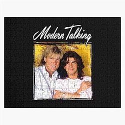 Retro Modern Talking Music Design Jigsaw Puzzle