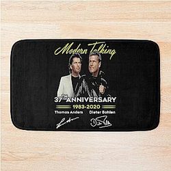 Vintage Modern Anniversary Gift Bath Mat