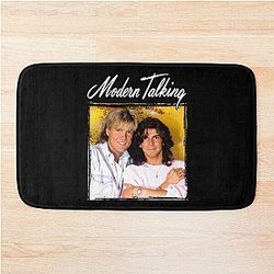 Retro Modern Talking Music Tribute Bath Mat