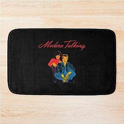 Vintage Modern Talking Day Gift for Men Women Bath Mat