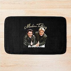 Retro Love Rock Modern Talking Fan Art Design Bathroom Mat
