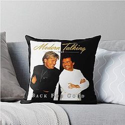 Retro Love Modern Talking Music Throw Pillow has been removed with only one on remaining
