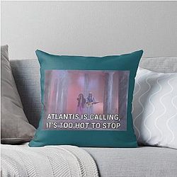 Modern Talking - Atlantis Is Calling (It's Too Late) Throw Pillow