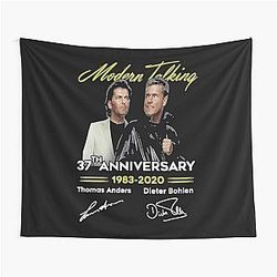 Vintage Modern Anniversary Gift Tapestry