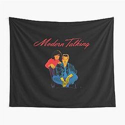 Vintage Modern Talking Day Gift Tapestry for Men Women