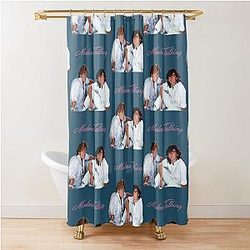 Modern Talking Shower Curtain