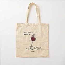This Wine Wine is Awful - Moira Rose Cotton Tote Bag