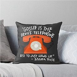 Schitt's Creek Moira Rose Quote Throw Pillow