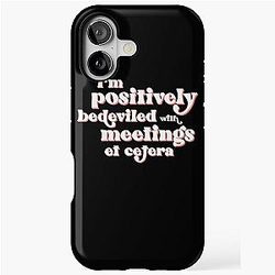 I'm positively bedeviled in Rose Apothecary on Schitt's Creek iPhone Tough Case