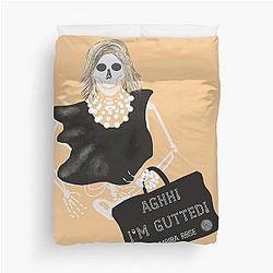 Aghh! I'm Gutted - Moira Rose Quote Duvet Cover